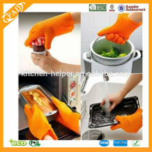 Lave-vaisselle Safe Silicone Grilling Gants de cuisine et BBQ / Silicone Grill Four Gants BBQ / Mitaines de four